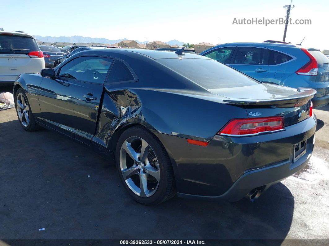 2014 Chevrolet Camaro 1lt Gray vin: 2G1FB1E34E9263241