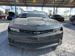 2015 Chevrolet Camaro Ls Black vin: 2G1FB1E34F9245243