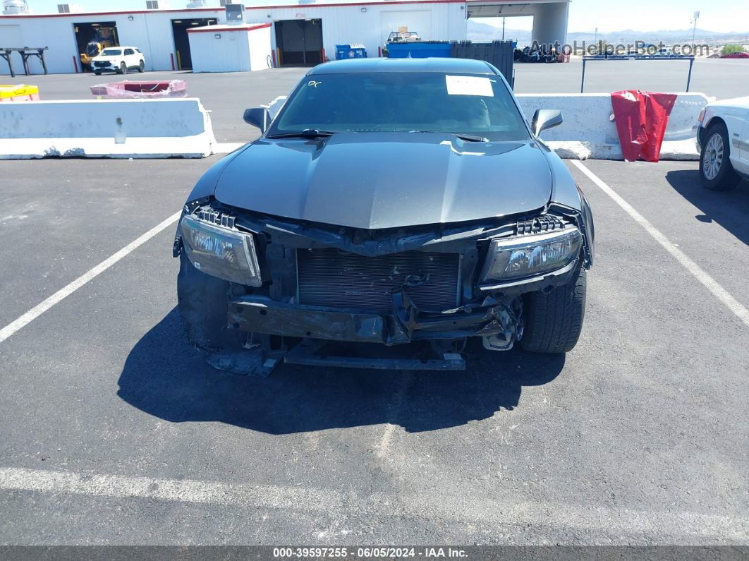 2015 Chevrolet Camaro 2ls Gray vin: 2G1FB1E34F9268778