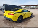 2015 Chevrolet Camaro 2ls Yellow vin: 2G1FB1E34F9299559