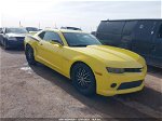 2015 Chevrolet Camaro 2ls Yellow vin: 2G1FB1E34F9299559