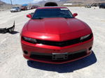 2014 Chevrolet Camaro Lt Red vin: 2G1FB1E35E9150916