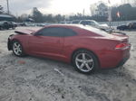 2014 Chevrolet Camaro Lt Бордовый vin: 2G1FB1E35E9244407