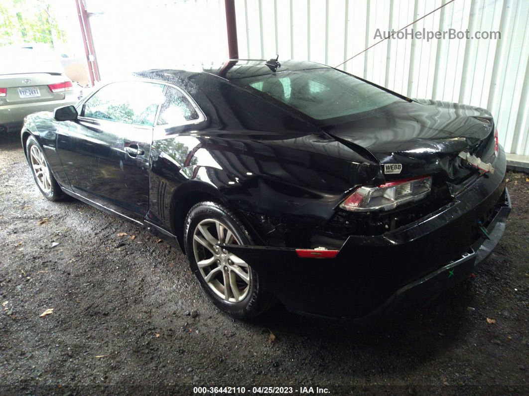 2014 Chevrolet Camaro Lt Black vin: 2G1FB1E35E9303441