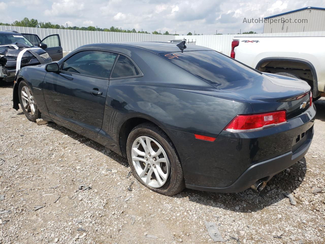 2015 Chevrolet Camaro Ls Charcoal vin: 2G1FB1E35F9190771