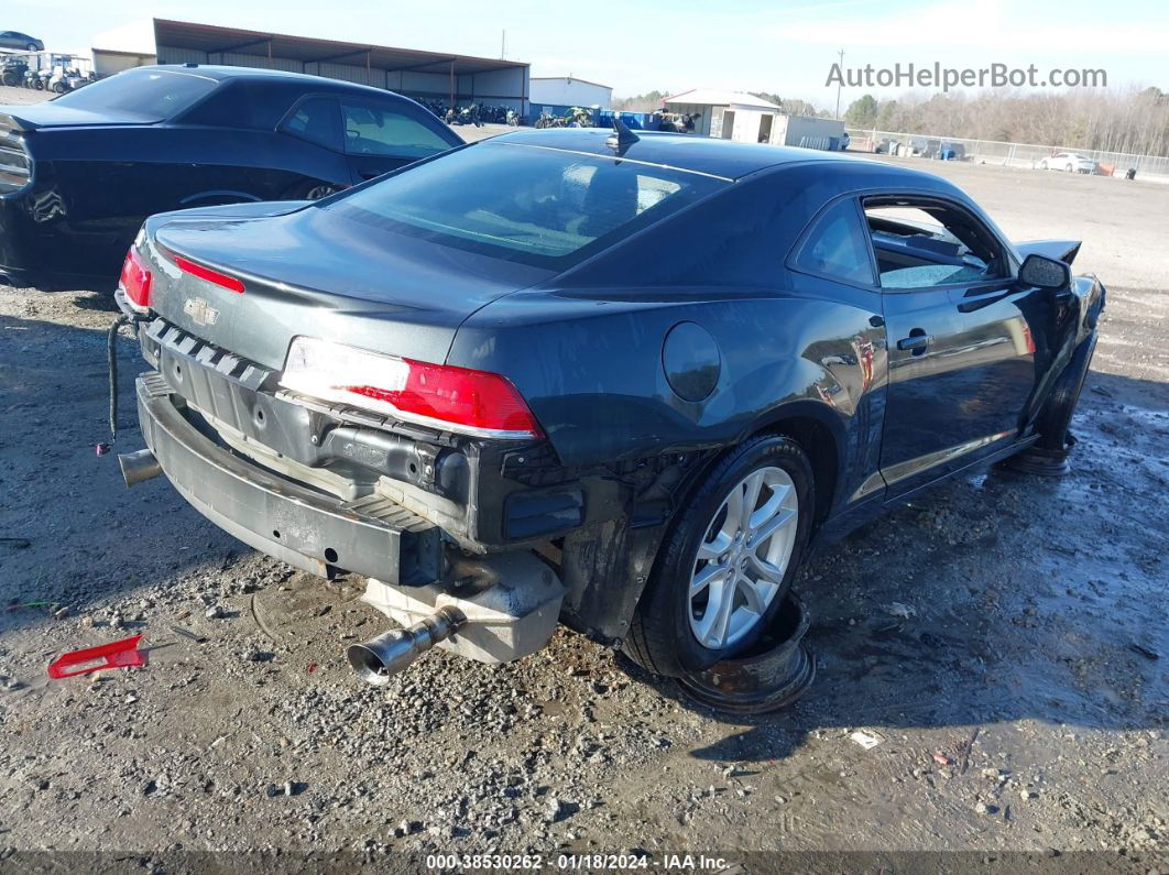 2015 Chevrolet Camaro 2ls Gray vin: 2G1FB1E35F9245221