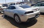 2015 Chevrolet Camaro Ls Silver vin: 2G1FB1E35F9304641