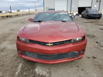 2015 Chevrolet Camaro Ls Burgundy vin: 2G1FB1E35F9305997