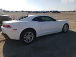 2014 Chevrolet Camaro Lt White vin: 2G1FB1E36E9241600