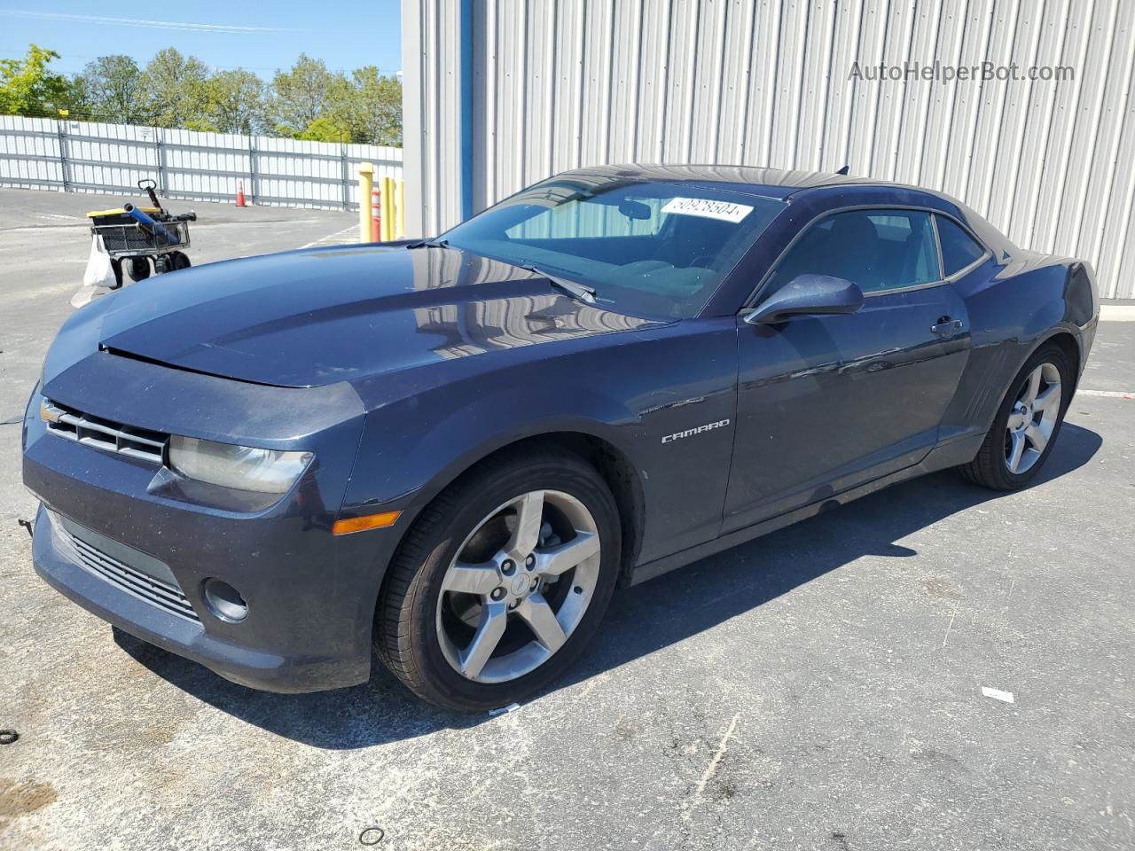 2014 Chevrolet Camaro Lt Black vin: 2G1FB1E36E9253262