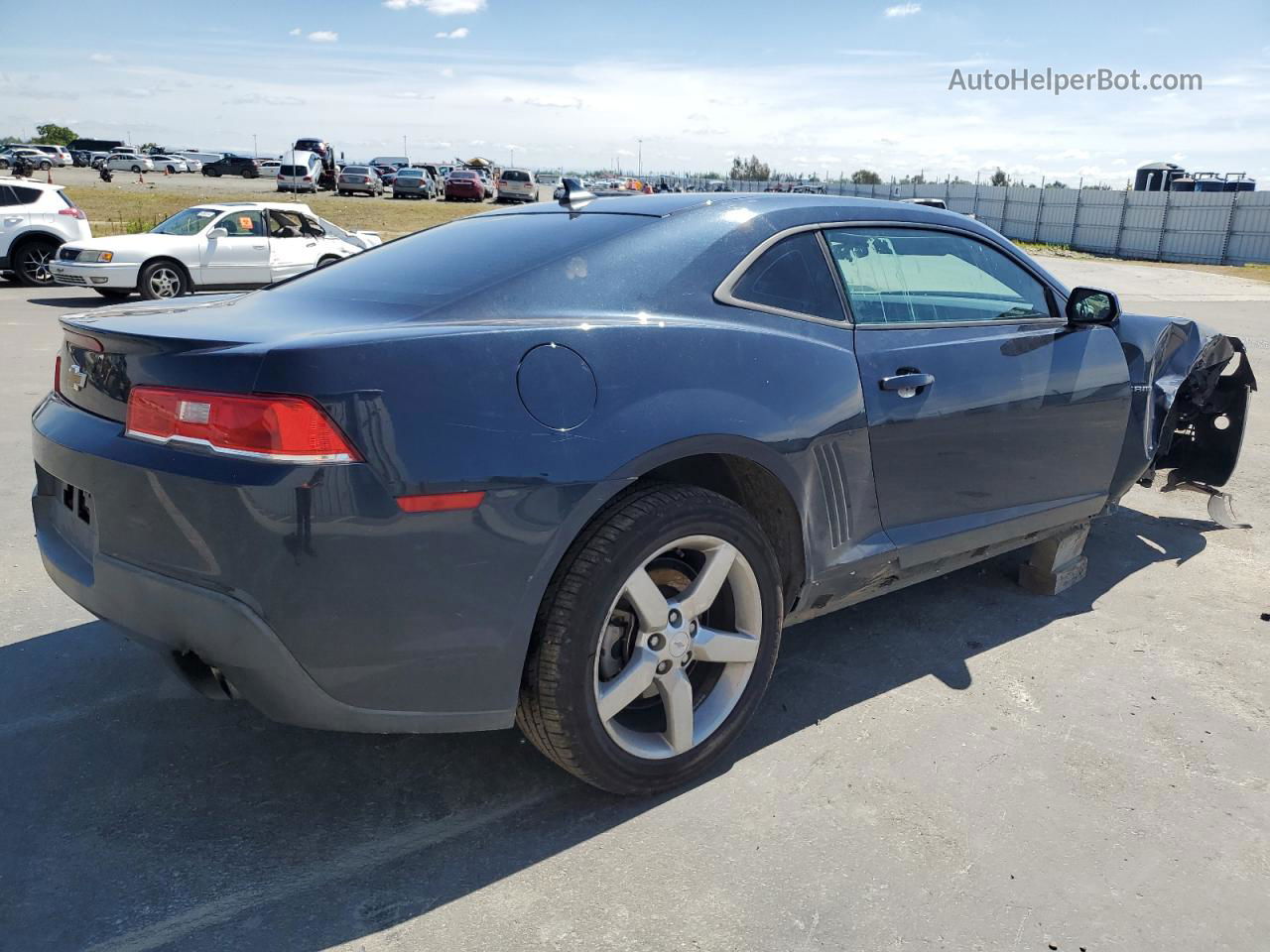 2014 Chevrolet Camaro Lt Black vin: 2G1FB1E36E9253262