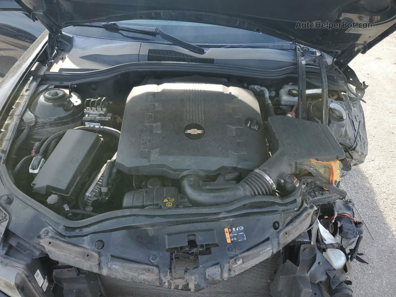 2014 Chevrolet Camaro Lt Black vin: 2G1FB1E36E9311791