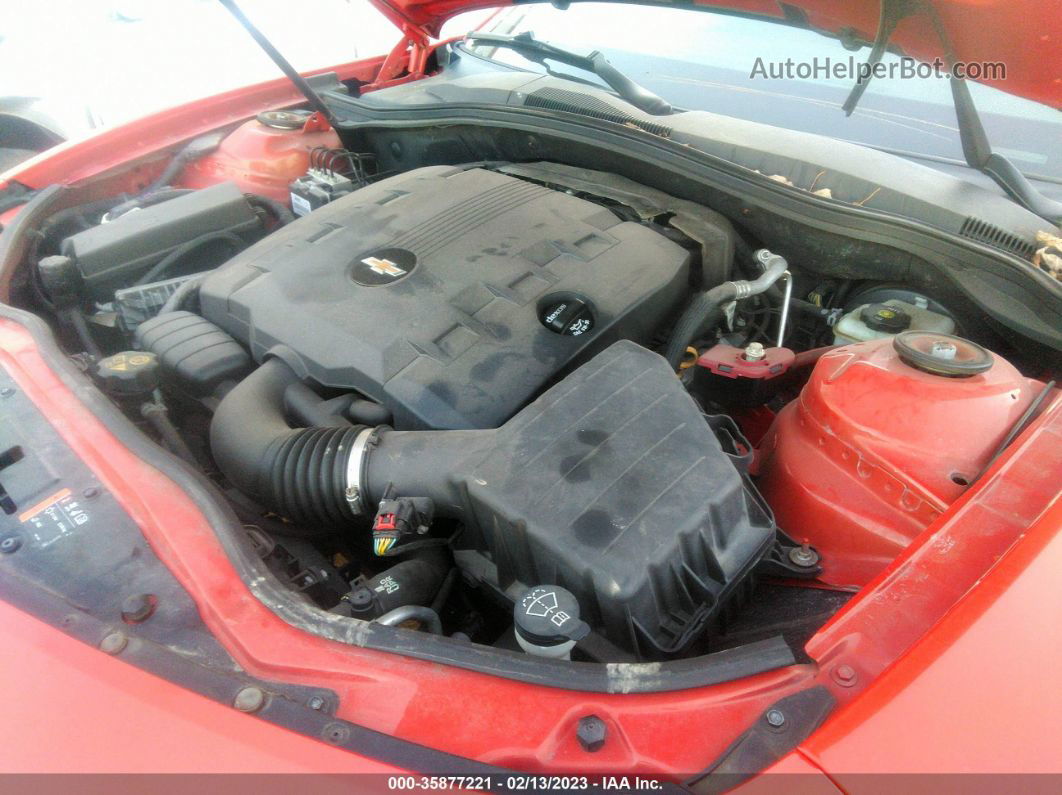 orange chevrolet camaro engines