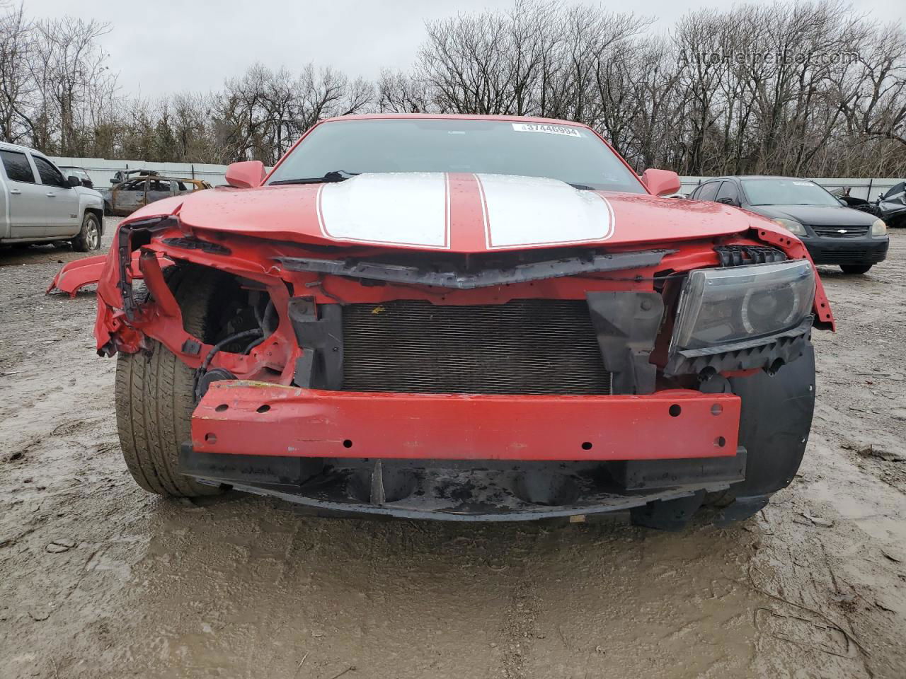 2014 Chevrolet Camaro Lt Red vin: 2G1FB1E37E9144406