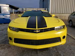 2014 Chevrolet Camaro Lt Yellow vin: 2G1FB1E37E9151100