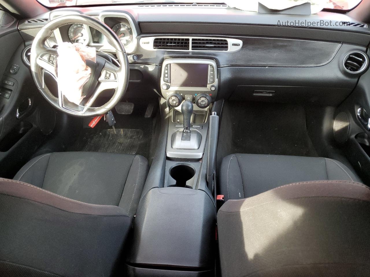 2014 Chevrolet Camaro Lt Red vin: 2G1FB1E37E9163523