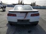 2014 Chevrolet Camaro Lt White vin: 2G1FB1E37E9186588