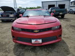 2014 Chevrolet Camaro Lt Red vin: 2G1FB1E37E9188311