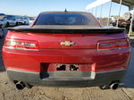 2014 Chevrolet Camaro Lt Red vin: 2G1FB1E37E9202188