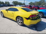 2014 Chevrolet Camaro Lt Yellow vin: 2G1FB1E37E9204880