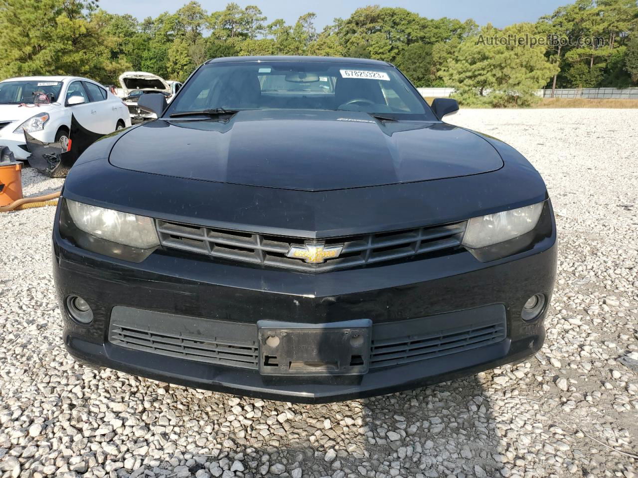 2014 Chevrolet Camaro Lt Black vin: 2G1FB1E37E9238351