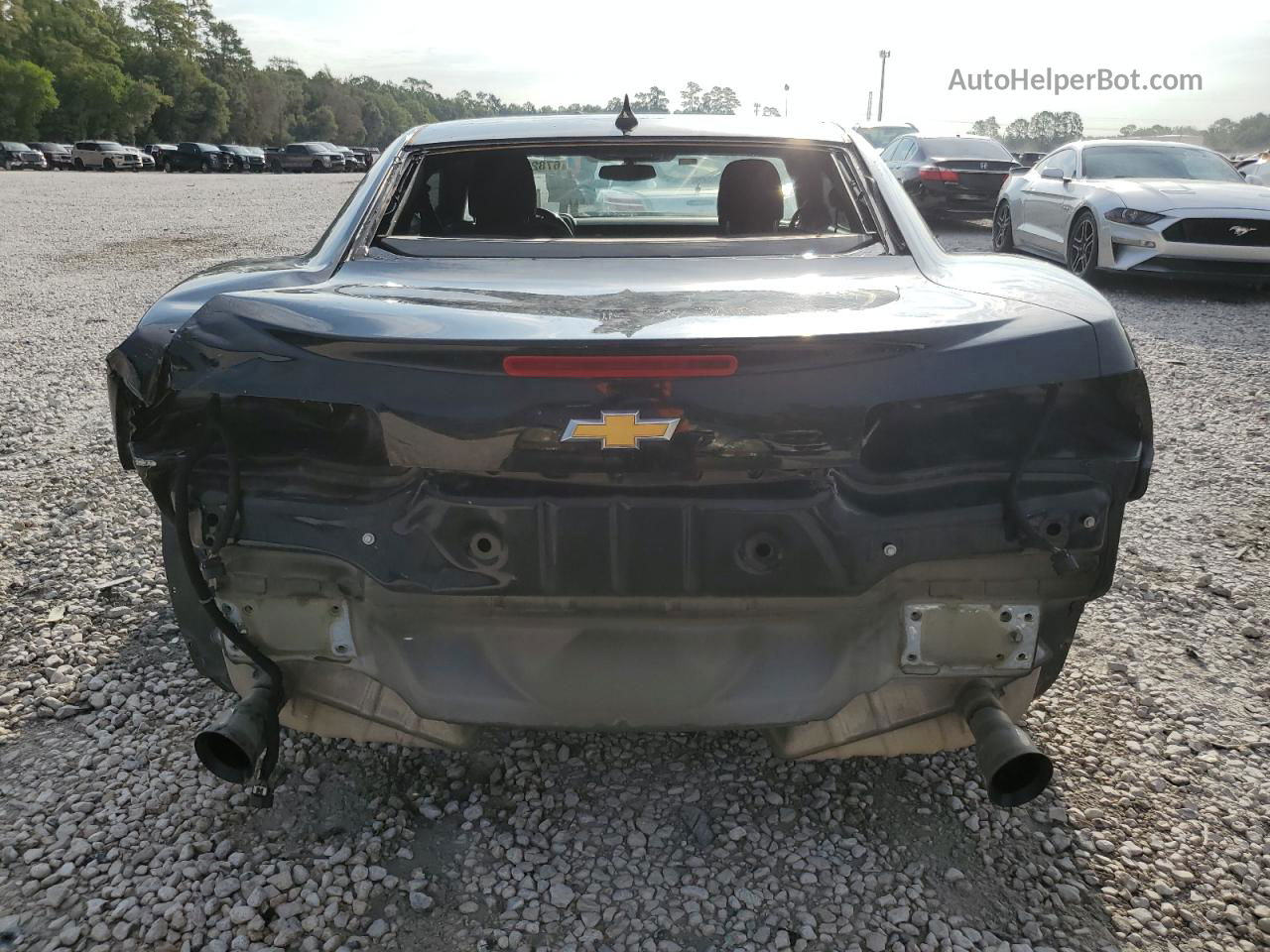 2014 Chevrolet Camaro Lt Черный vin: 2G1FB1E37E9238351