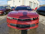 2014 Chevrolet Camaro Lt Red vin: 2G1FB1E37E9261404