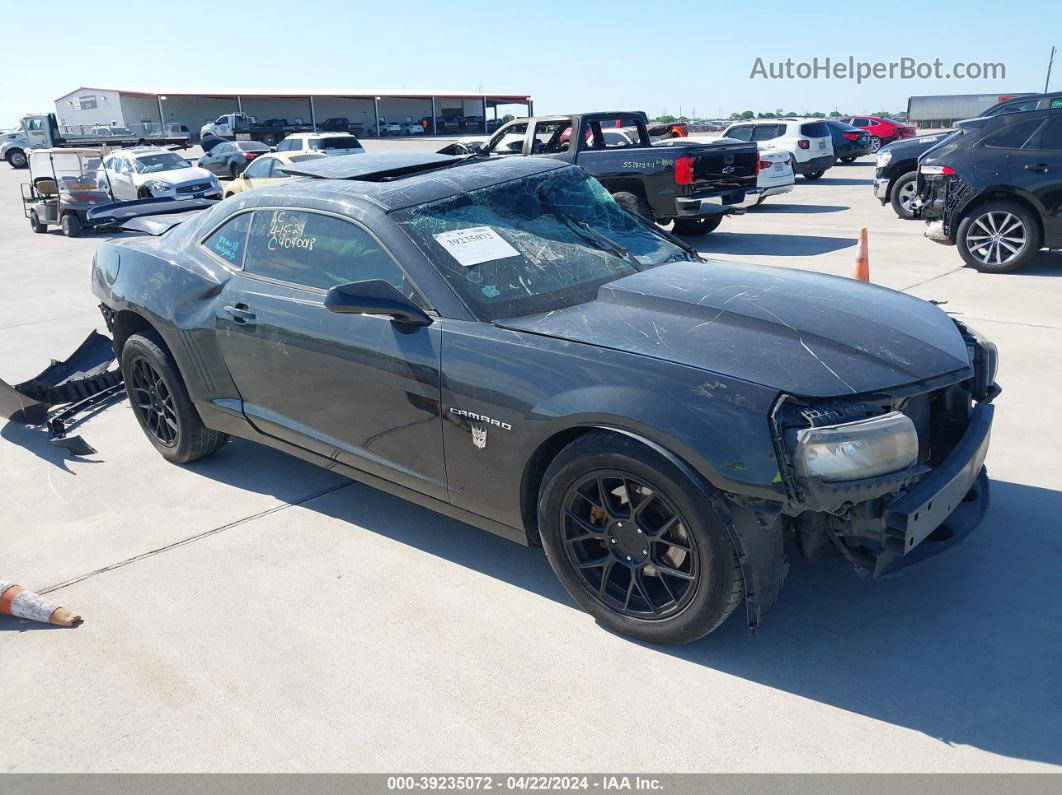 2014 Chevrolet Camaro 1lt Black vin: 2G1FB1E37E9270586