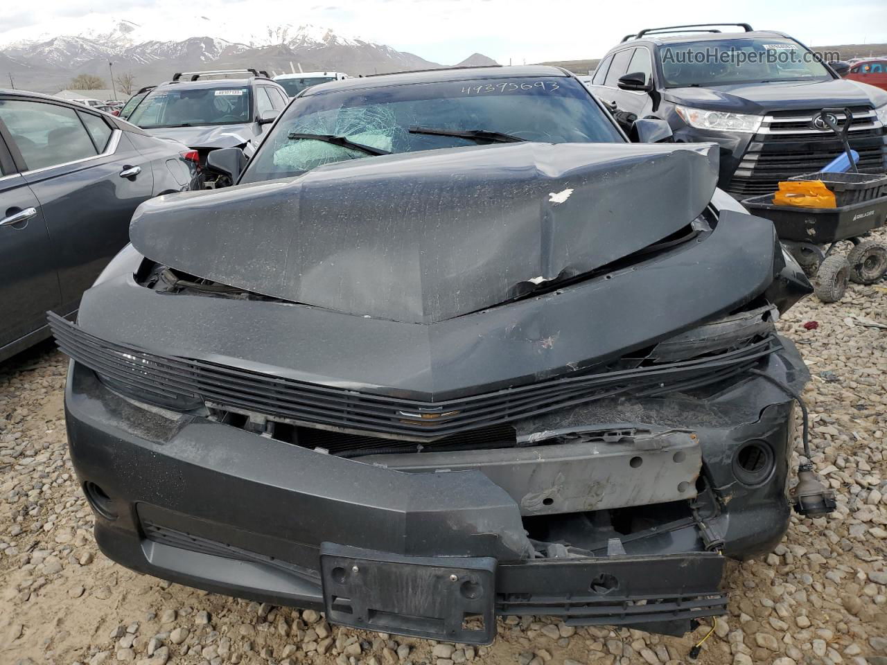 2014 Chevrolet Camaro Lt Black vin: 2G1FB1E37E9270698