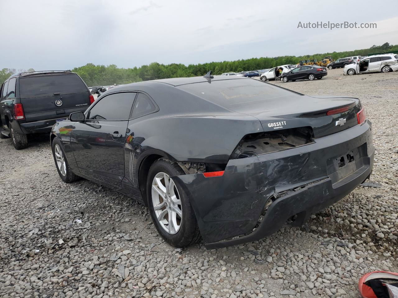 2014 Chevrolet Camaro Lt Угольный vin: 2G1FB1E37E9284231