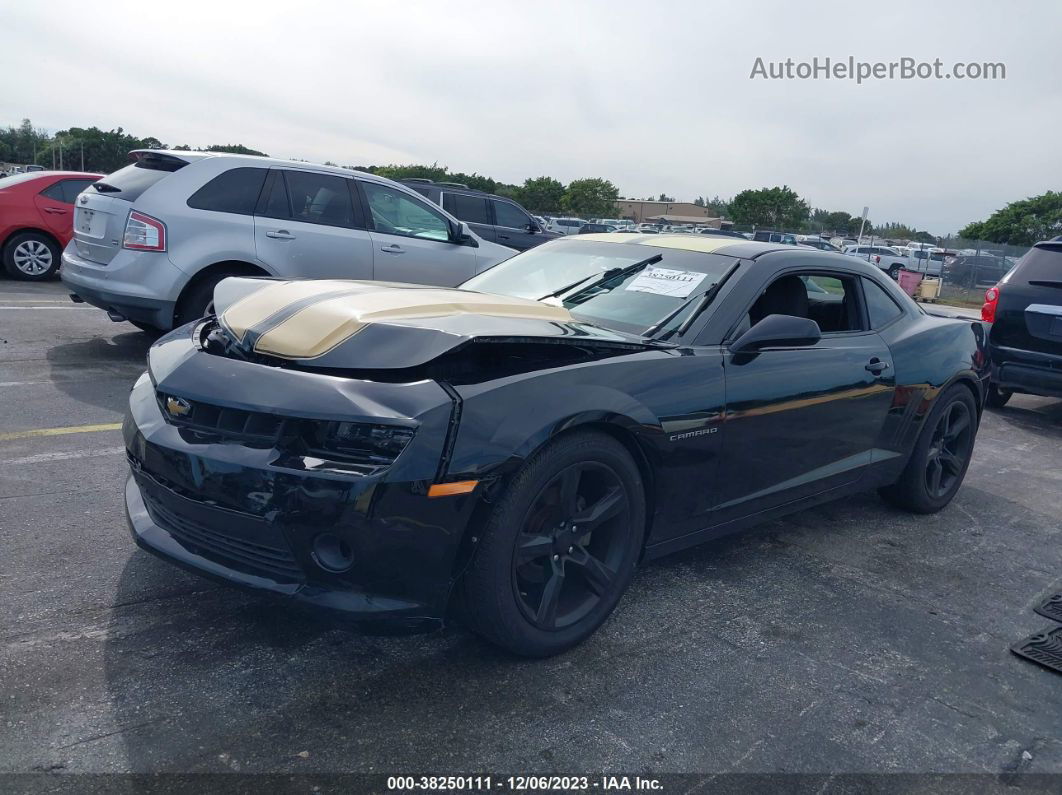 2014 Chevrolet Camaro Lt Черный vin: 2G1FB1E37E9303327