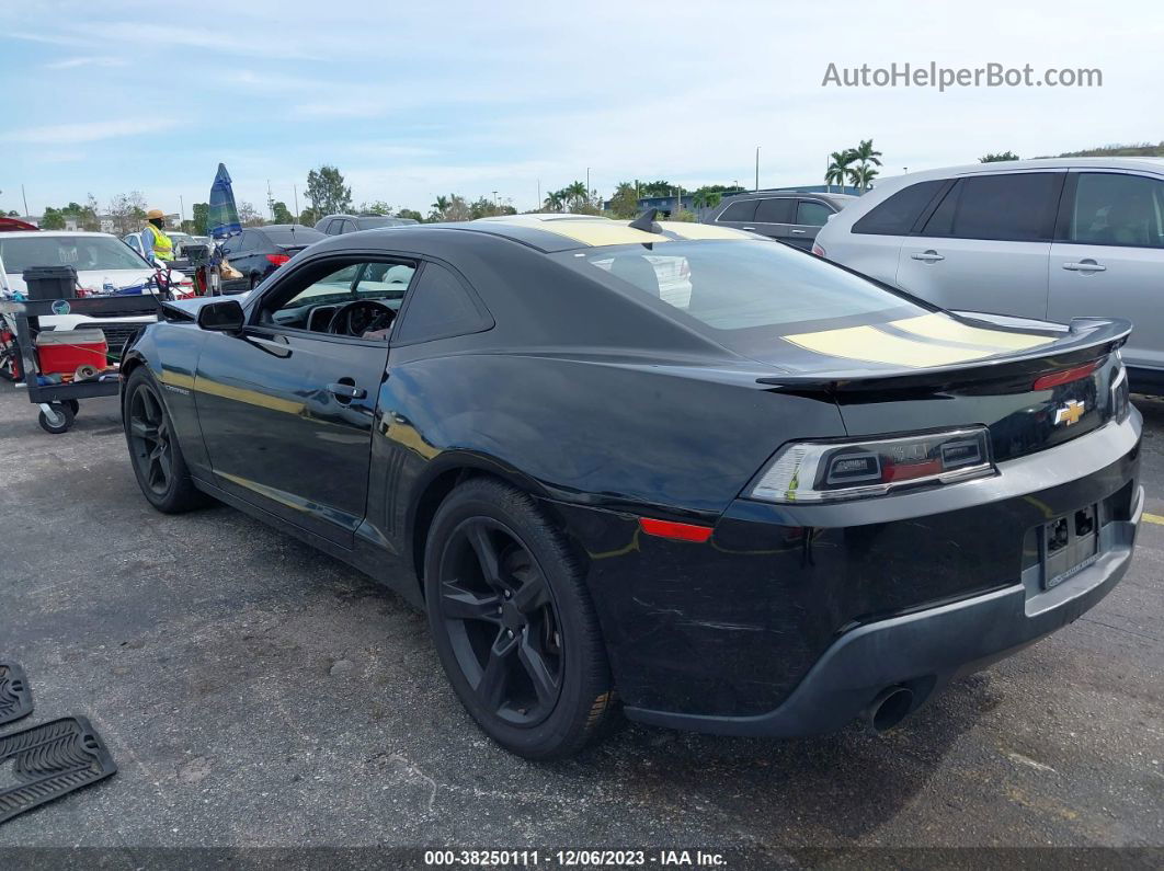 2014 Chevrolet Camaro Lt Черный vin: 2G1FB1E37E9303327