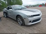 2014 Chevrolet Camaro 1lt Silver vin: 2G1FB1E37E9311072