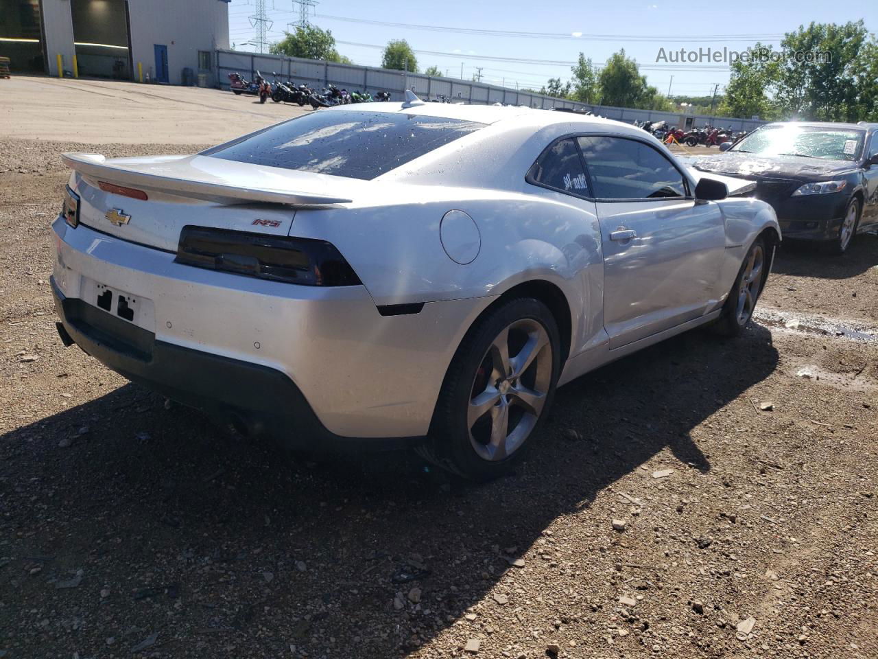 2014 Chevrolet Camaro Lt Серебряный vin: 2G1FB1E37E9312643