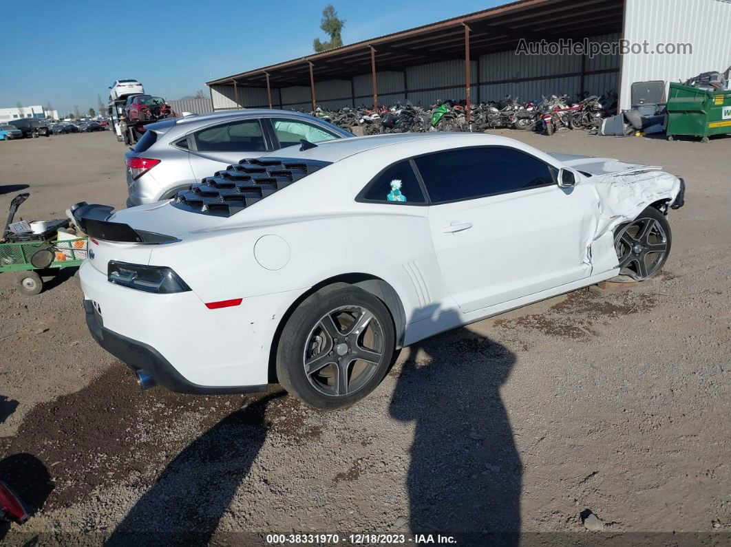 2015 Chevrolet Camaro 2ls White vin: 2G1FB1E37F9177245