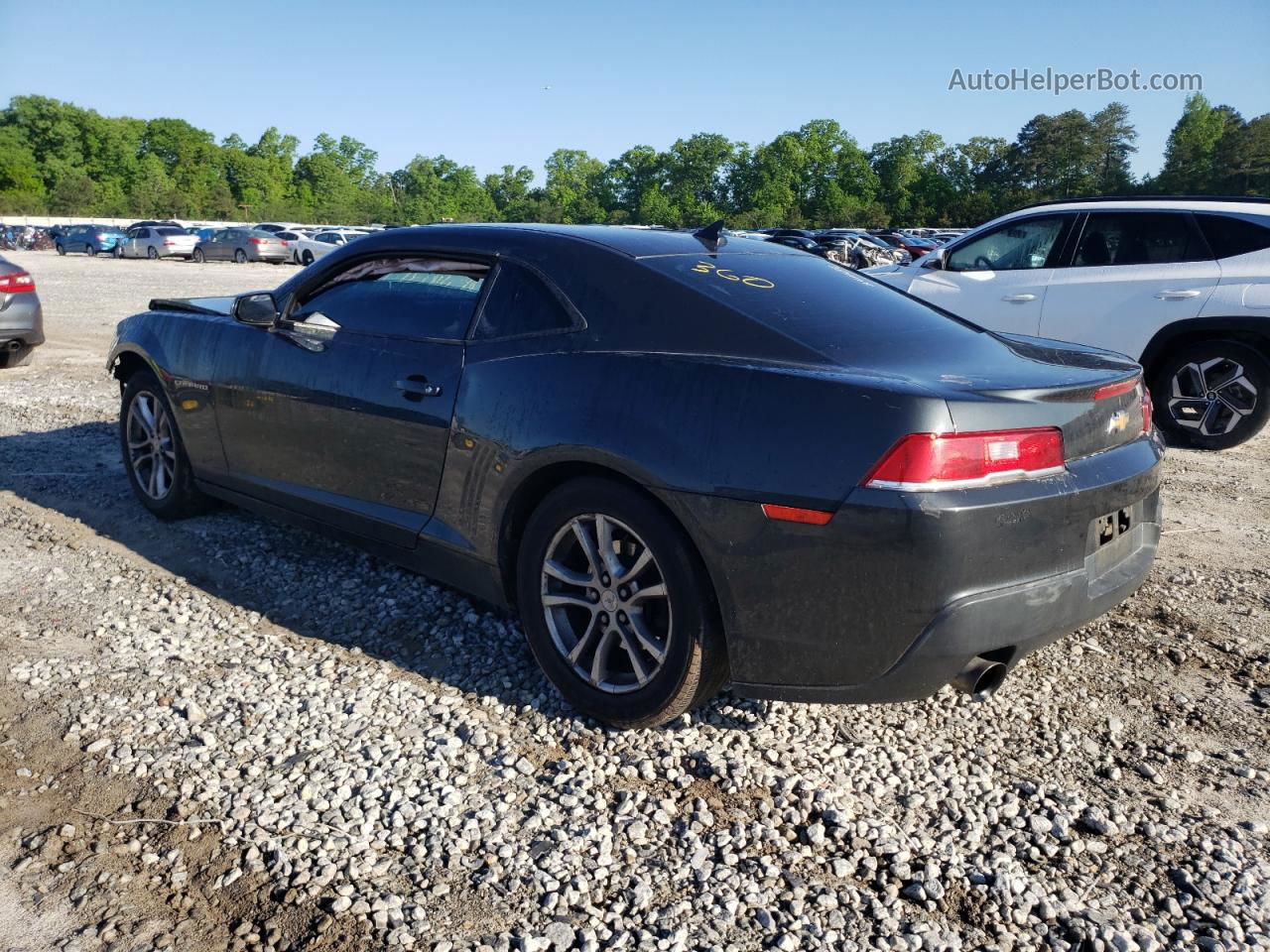 2015 Chevrolet Camaro Ls Black vin: 2G1FB1E37F9178976