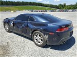 2015 Chevrolet Camaro Ls Синий vin: 2G1FB1E37F9230039