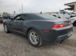 2015 Chevrolet Camaro Ls Gray vin: 2G1FB1E37F9306438