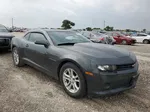 2015 Chevrolet Camaro Ls Gray vin: 2G1FB1E37F9306438