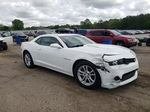 2014 Chevrolet Camaro Lt White vin: 2G1FB1E38E9127002