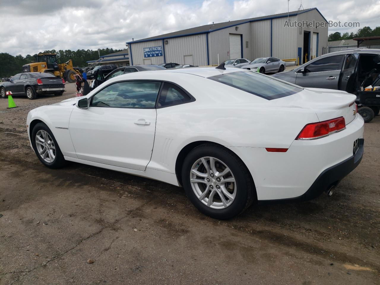 2014 Chevrolet Camaro Lt White vin: 2G1FB1E38E9127002