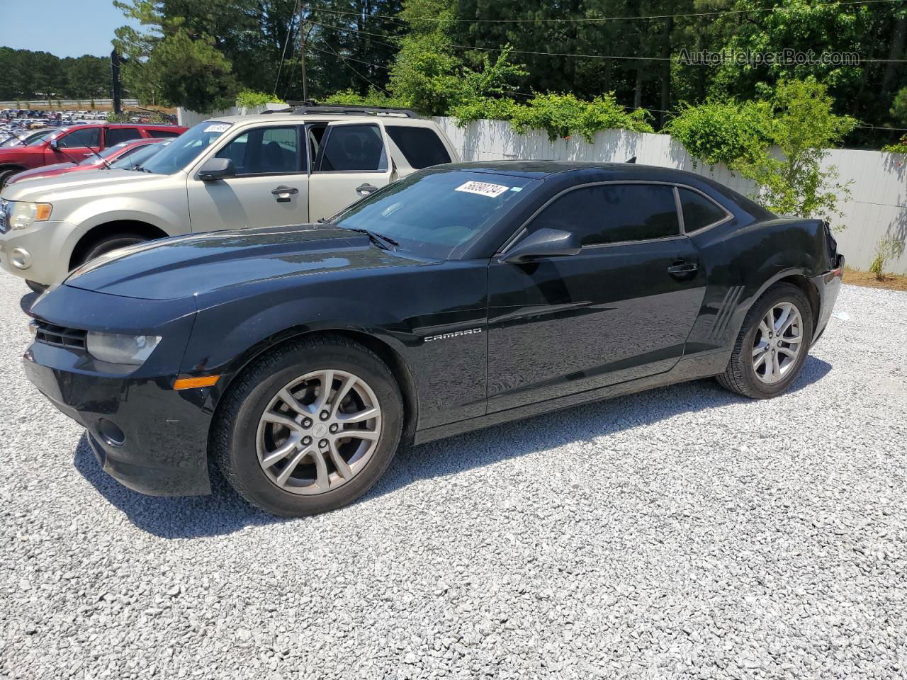 2014 Chevrolet Camaro Lt Black vin: 2G1FB1E38E9156659