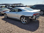 2014 Chevrolet Camaro Lt Silver vin: 2G1FB1E38E9188866