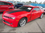 2014 Chevrolet Camaro 1lt Red vin: 2G1FB1E38E9229335