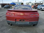 2014 Chevrolet Camaro Lt Burgundy vin: 2G1FB1E38E9238620