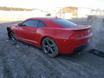 2014 Chevrolet Camaro Lt Red vin: 2G1FB1E38E9249990