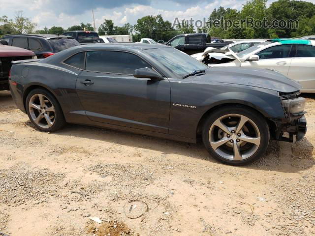 2014 Chevrolet Camaro Lt Charcoal vin: 2G1FB1E38E9282181