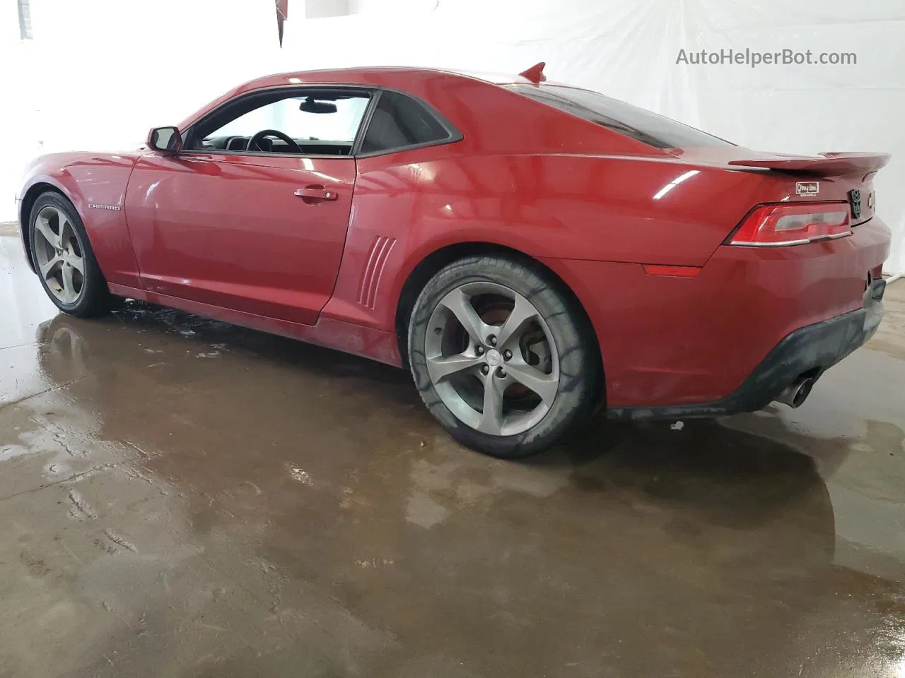 2014 Chevrolet Camaro Lt Burgundy vin: 2G1FB1E38E9318273