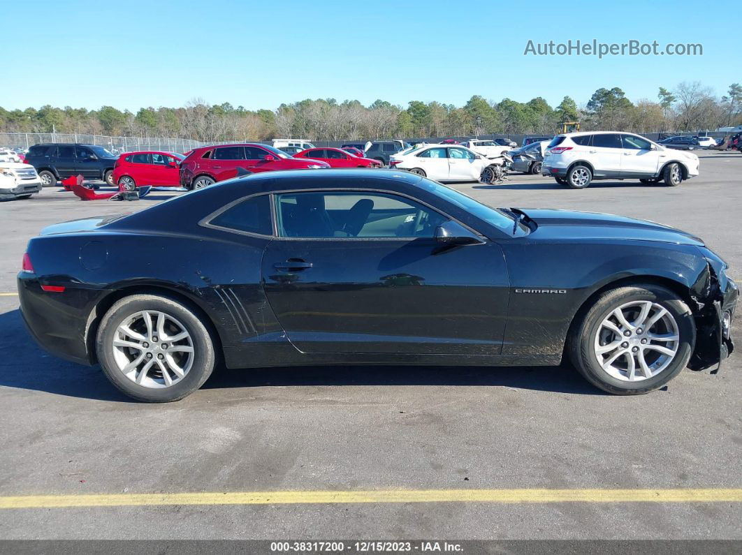 2015 Chevrolet Camaro 2ls Черный vin: 2G1FB1E38F9117376