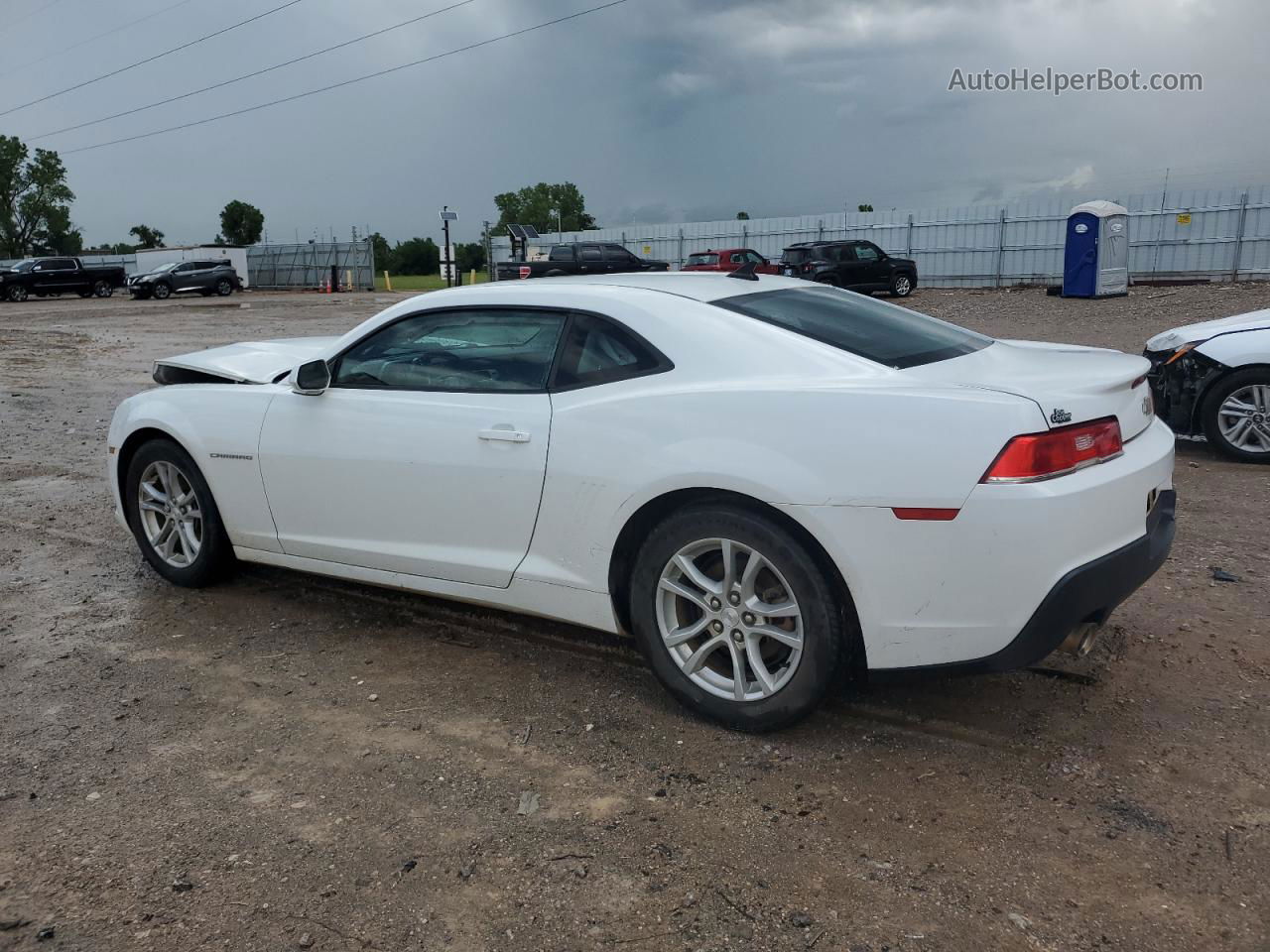 2015 Chevrolet Camaro Ls Белый vin: 2G1FB1E38F9147252